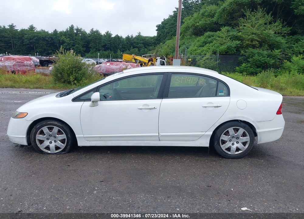2007 HONDA CIVIC LX VIN: 2HGFA165X7H307411
