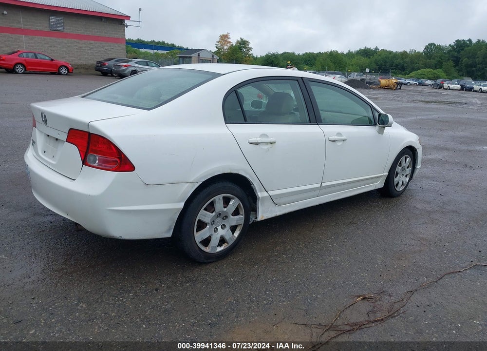 2007 HONDA CIVIC LX VIN: 2HGFA165X7H307411
