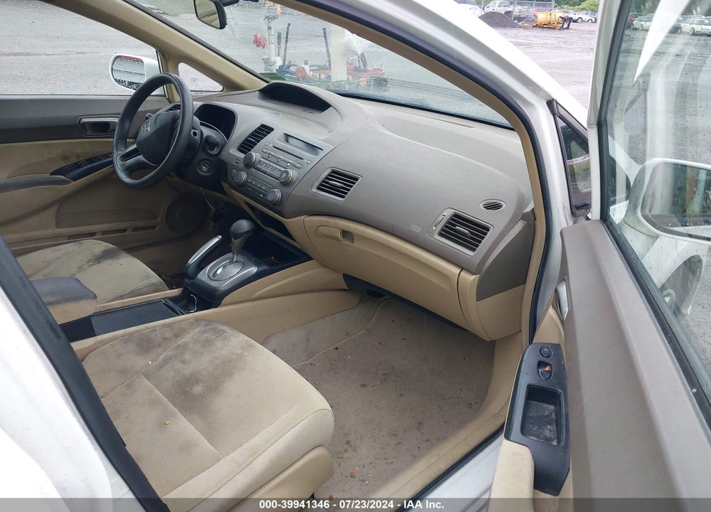 2007 HONDA CIVIC LX VIN: 2HGFA165X7H307411