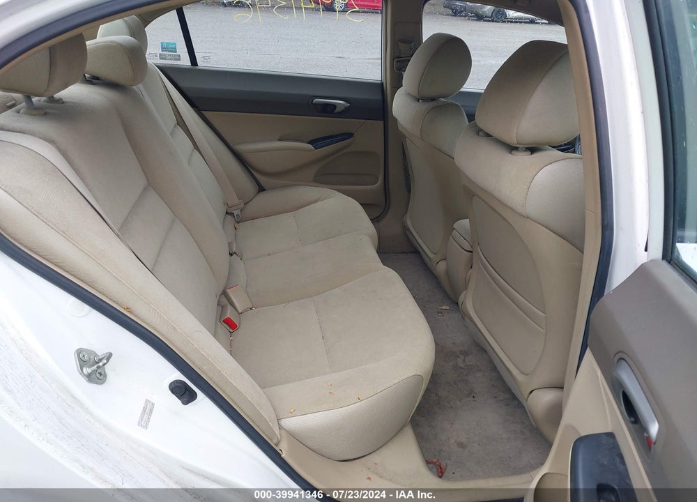 2007 HONDA CIVIC LX VIN: 2HGFA165X7H307411