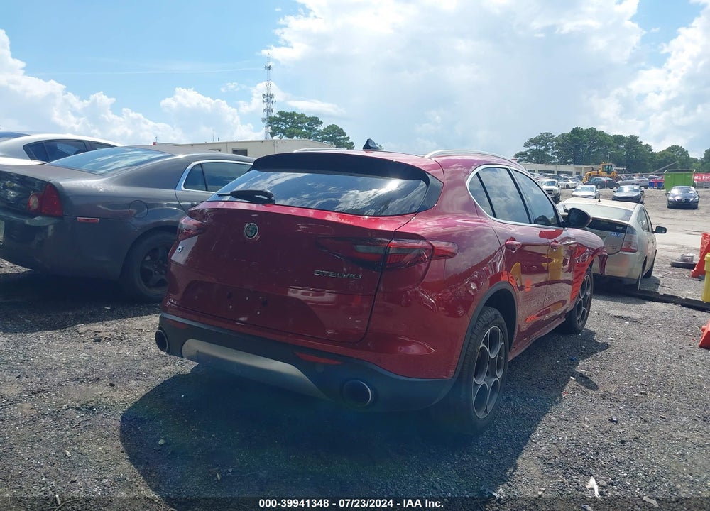 2018 ALFA ROMEO STELVIO TI VIN: ZASFAKBN2J7B78844