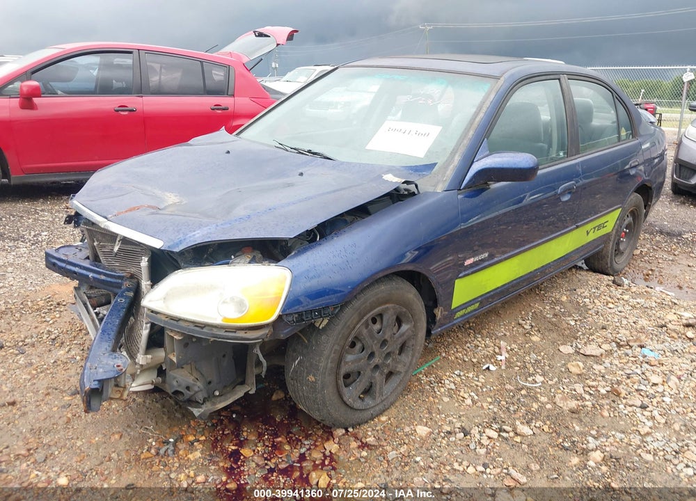 2003 HONDA CIVIC EX VIN: 1HGES26783L019741