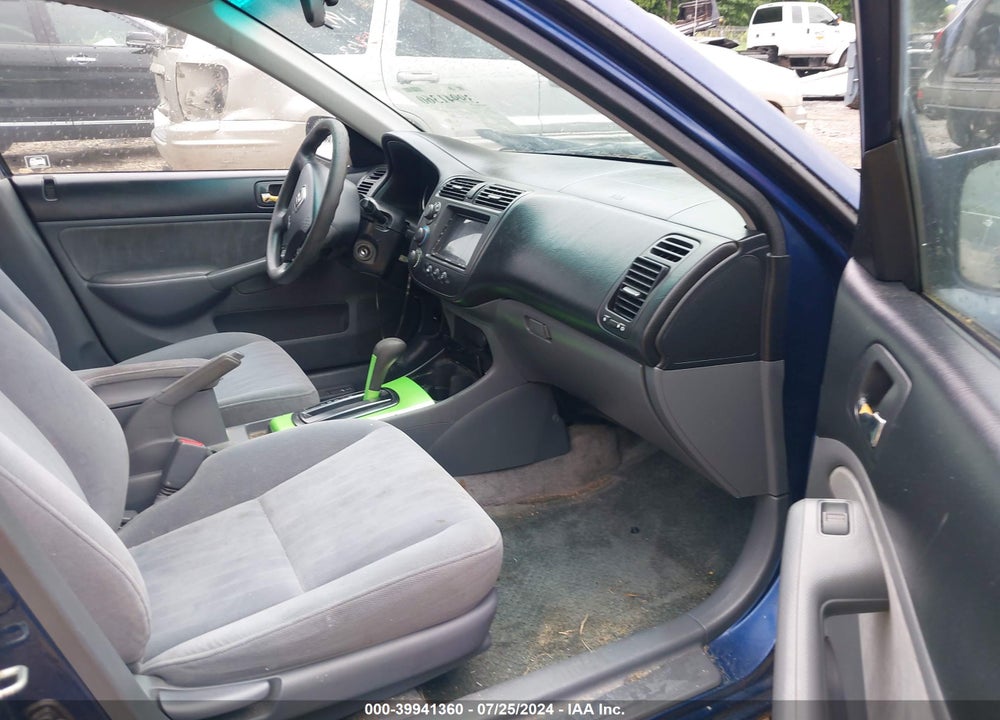2003 HONDA CIVIC EX VIN: 1HGES26783L019741