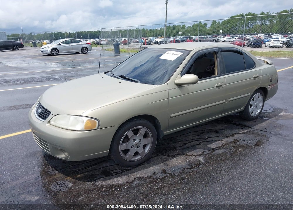 2002 NISSAN SENTRA GXE VIN: 3N1CB51D42L652280