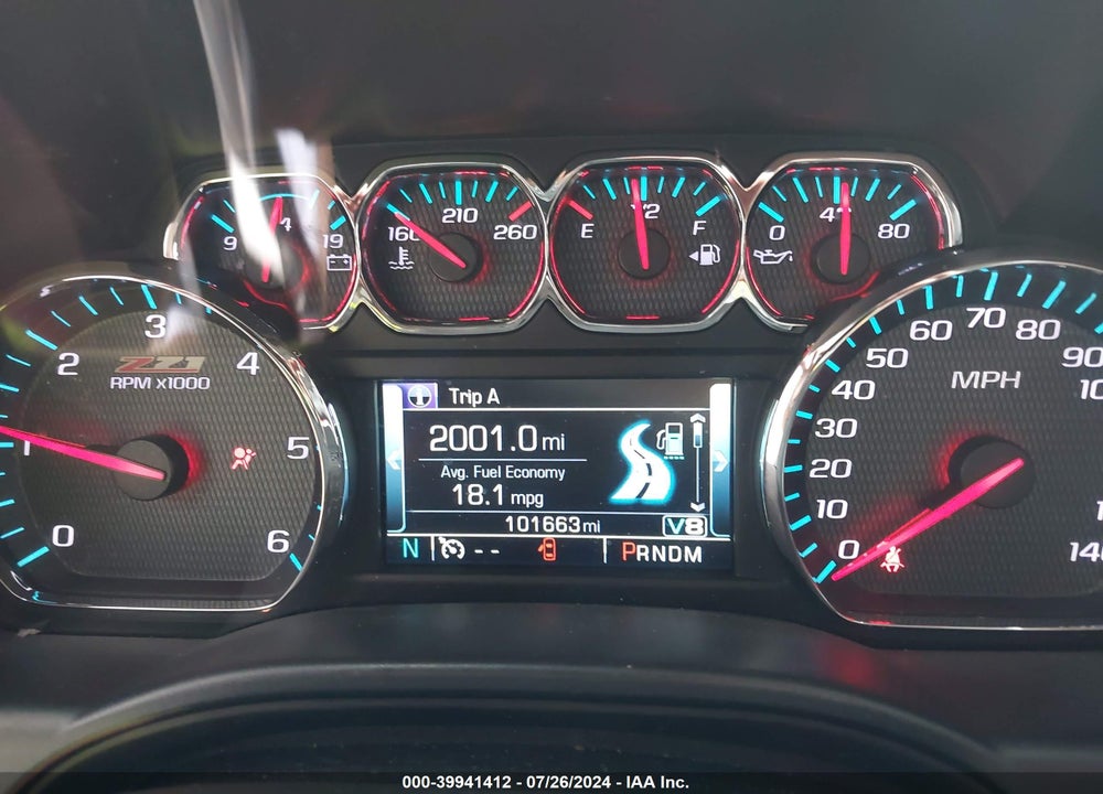 2016 CHEVROLET SILVERADO 1500 2LT VIN: 1GCVKREC0GZ389655