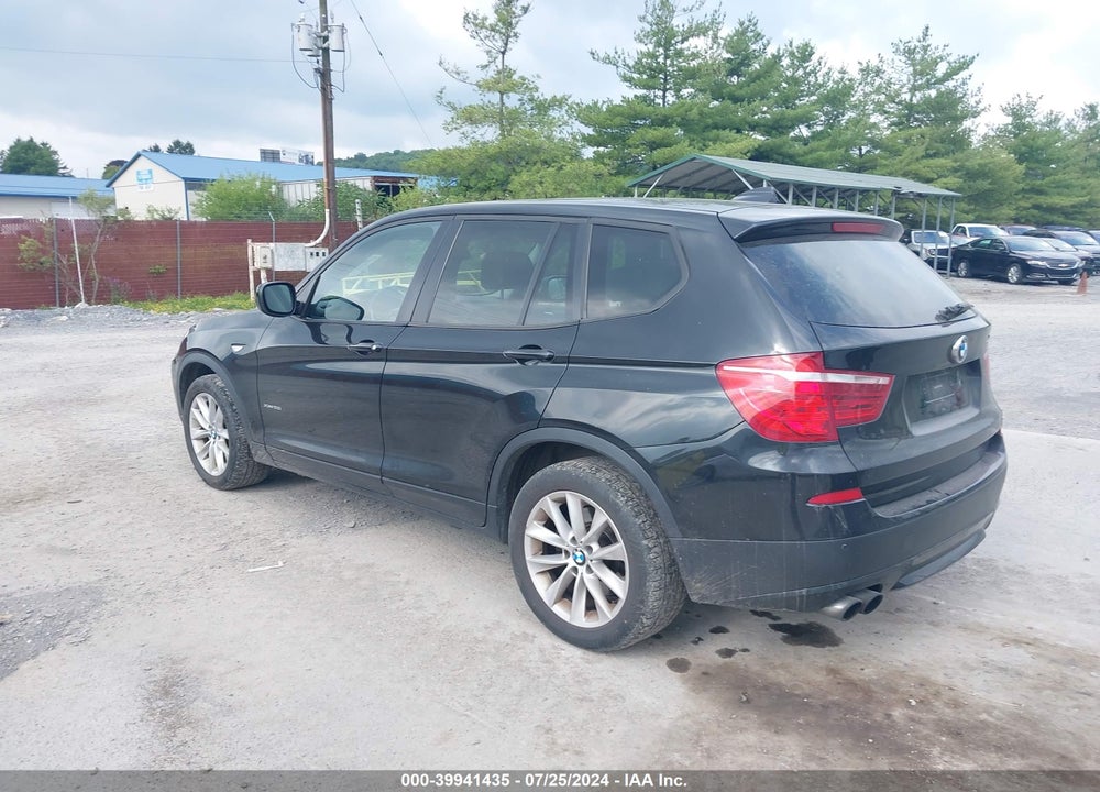 2013 BMW X3 XDRIVE28I VIN: 5UXWX9C53D0A22650