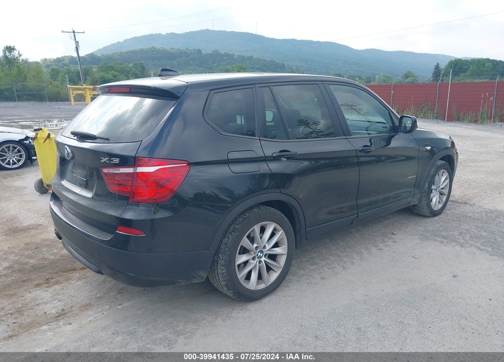 2013 BMW X3 XDRIVE28I VIN: 5UXWX9C53D0A22650