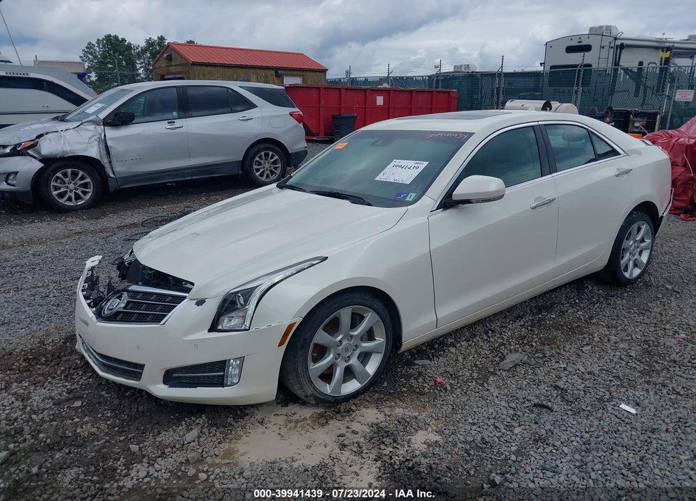 2013 CADILLAC ATS PERFORMANCE VIN: 1G6AJ5SXXD0144348