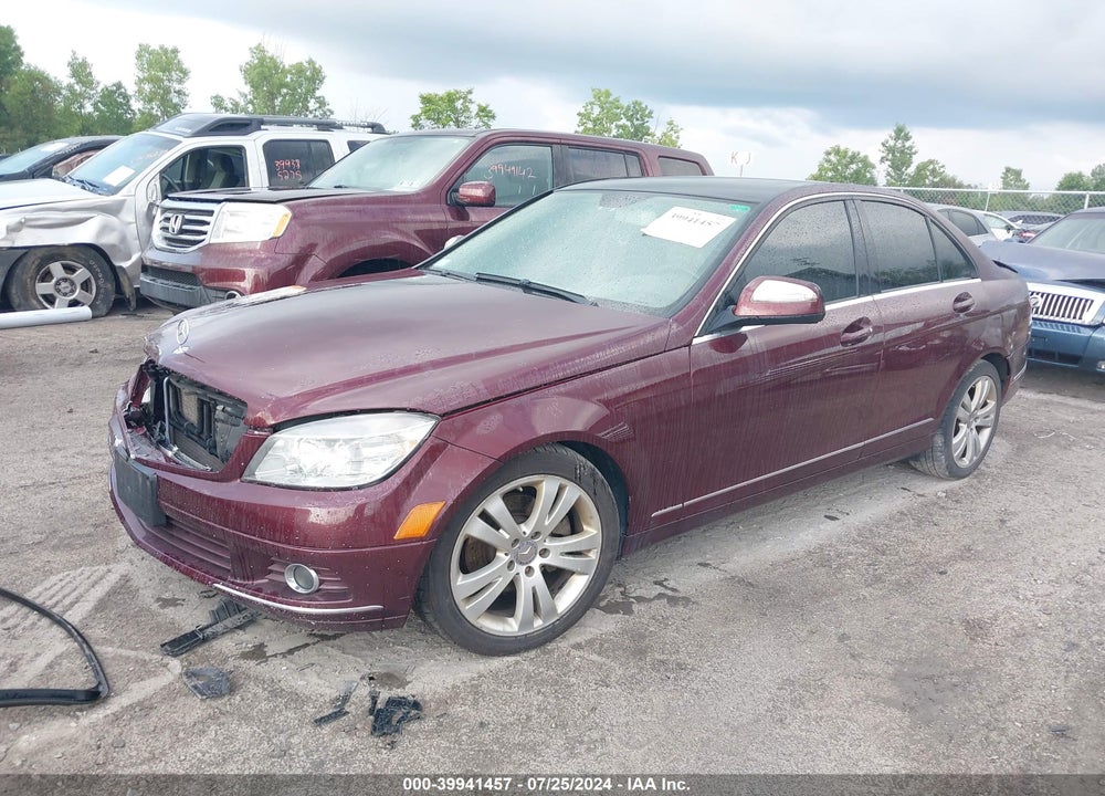2009 MERCEDES-BENZ C 300 LUXURY 4MATIC/SPORT 4MATIC VIN: WDDGF81X19F221615