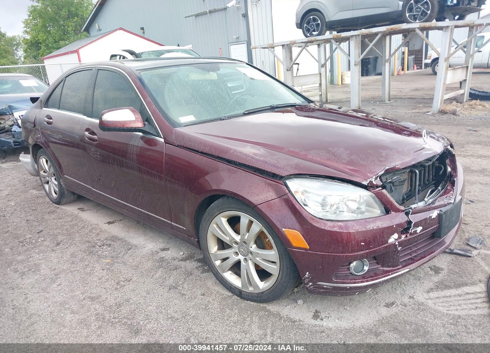 2009 MERCEDES-BENZ C 300 LUXURY 4MATIC/SPORT 4MATIC VIN: WDDGF81X19F221615