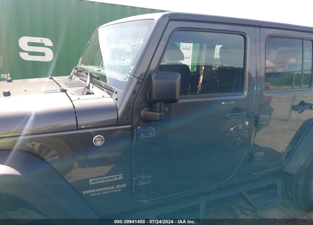 2017 JEEP WRANGLER UNLIMITED SPORT 4X4 VIN: 1C4BJWDGXHL700103
