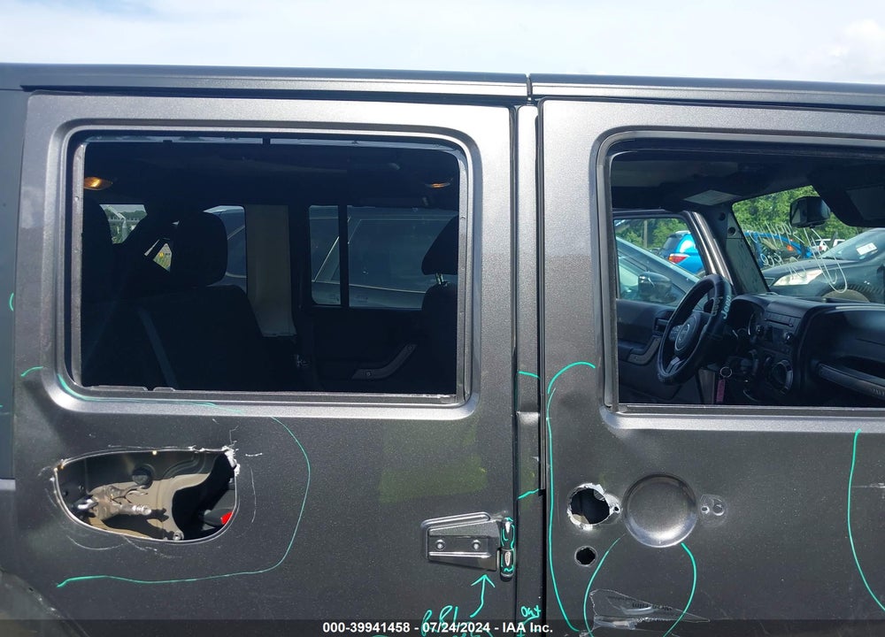 2017 JEEP WRANGLER UNLIMITED SPORT 4X4 VIN: 1C4BJWDGXHL700103