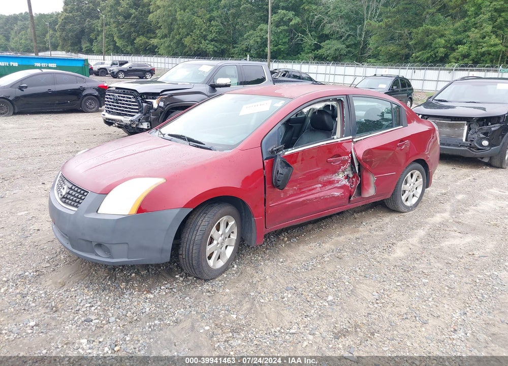 2007 NISSAN SENTRA 2.0SL VIN: 3N1AB61E17L650046