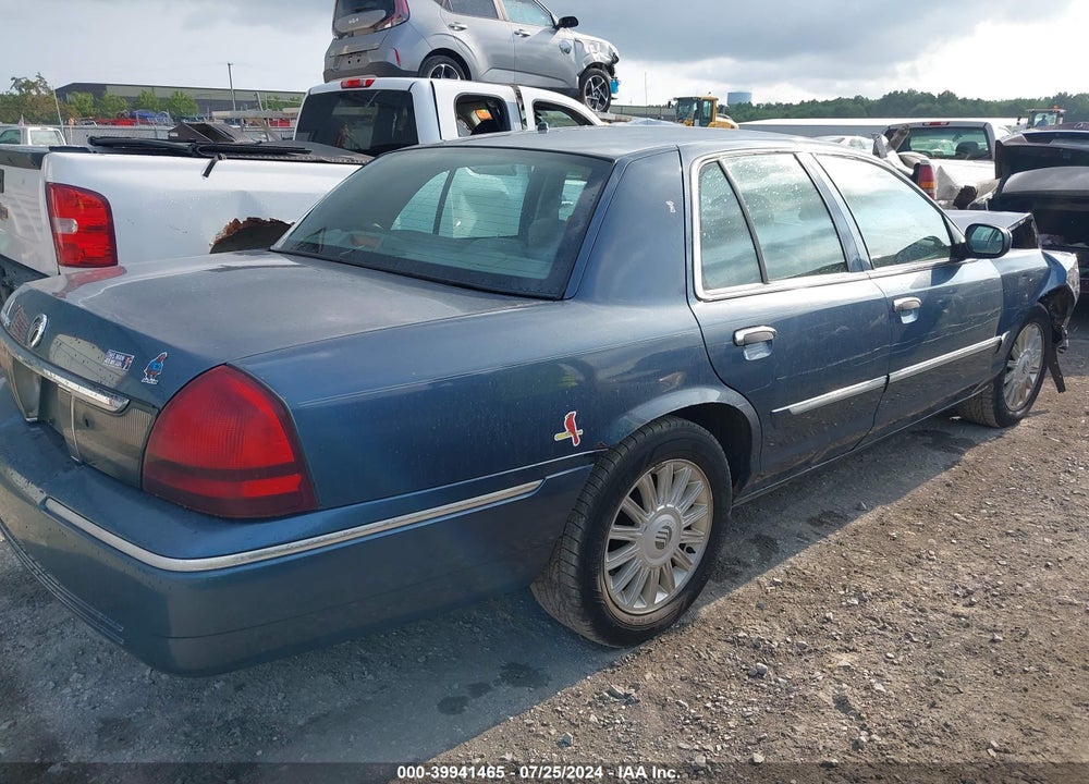 2008 MERCURY GRAND MARQUIS LS VIN: 2MEFM75V98X637816