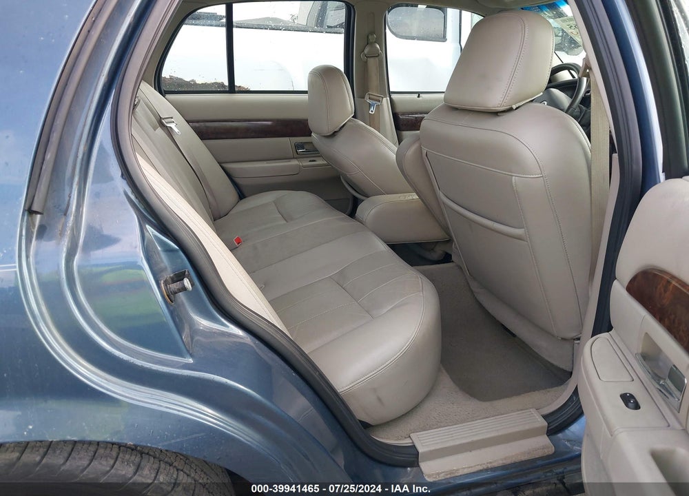 2008 MERCURY GRAND MARQUIS LS VIN: 2MEFM75V98X637816