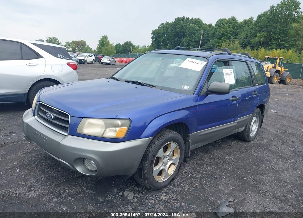 2004 SUBARU FORESTER 2.5XS VIN: JF1SG65614H745597