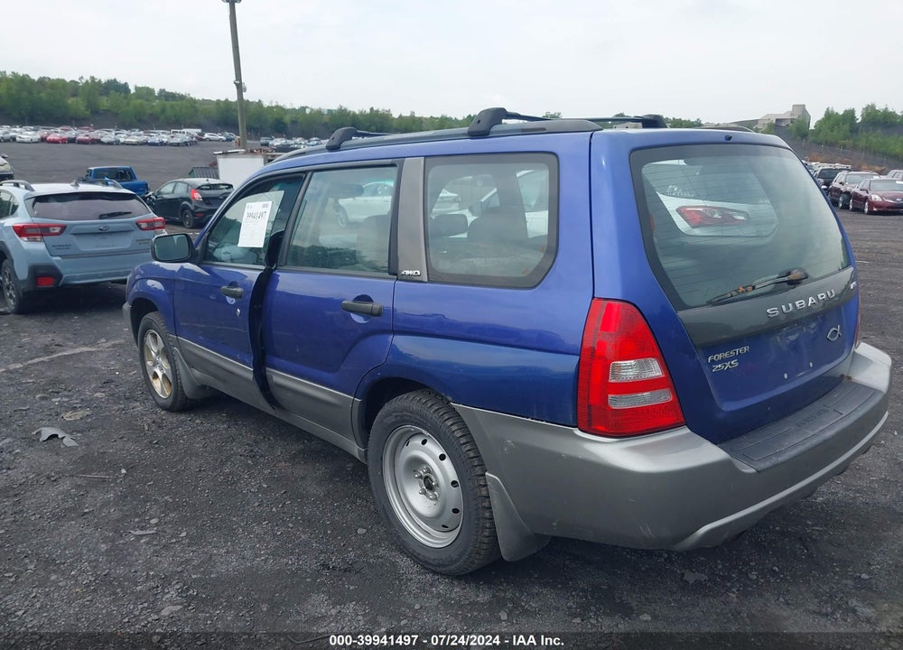 2004 SUBARU FORESTER 2.5XS VIN: JF1SG65614H745597