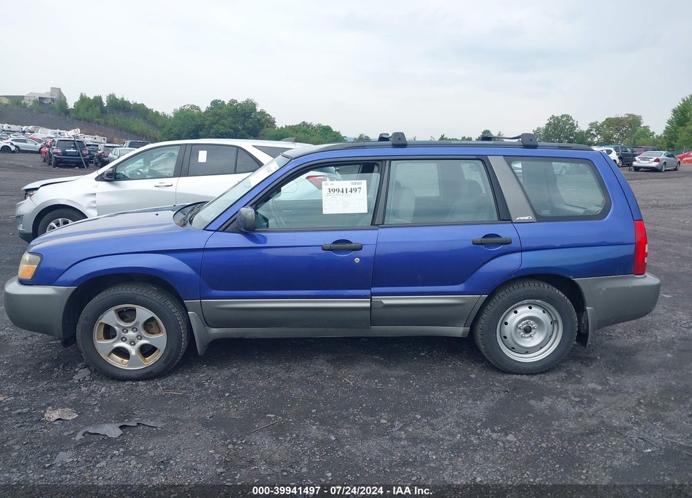 2004 SUBARU FORESTER 2.5XS VIN: JF1SG65614H745597