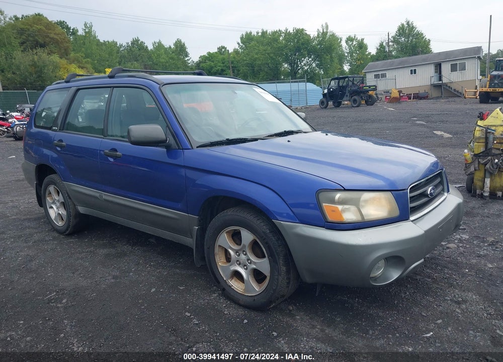 2004 SUBARU FORESTER 2.5XS VIN: JF1SG65614H745597