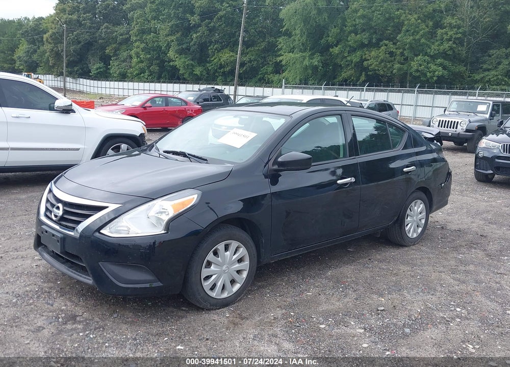 2019 NISSAN VERSA 1.6 SV VIN: 3N1CN7AP6KL814701