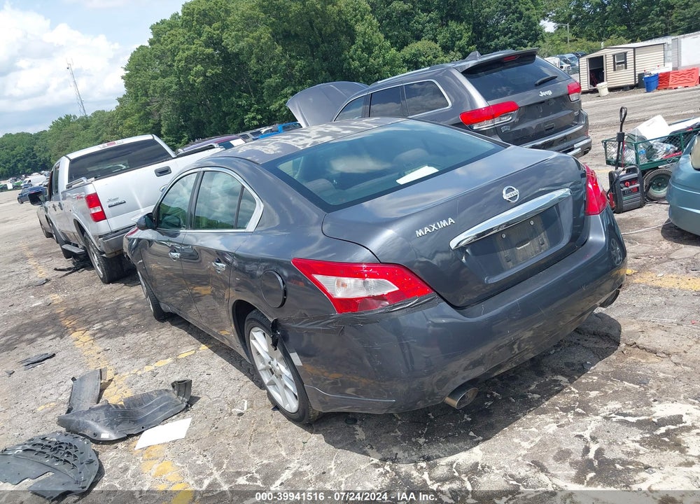 2009 NISSAN MAXIMA 3.5 S VIN: 1N4AA51E99C827909