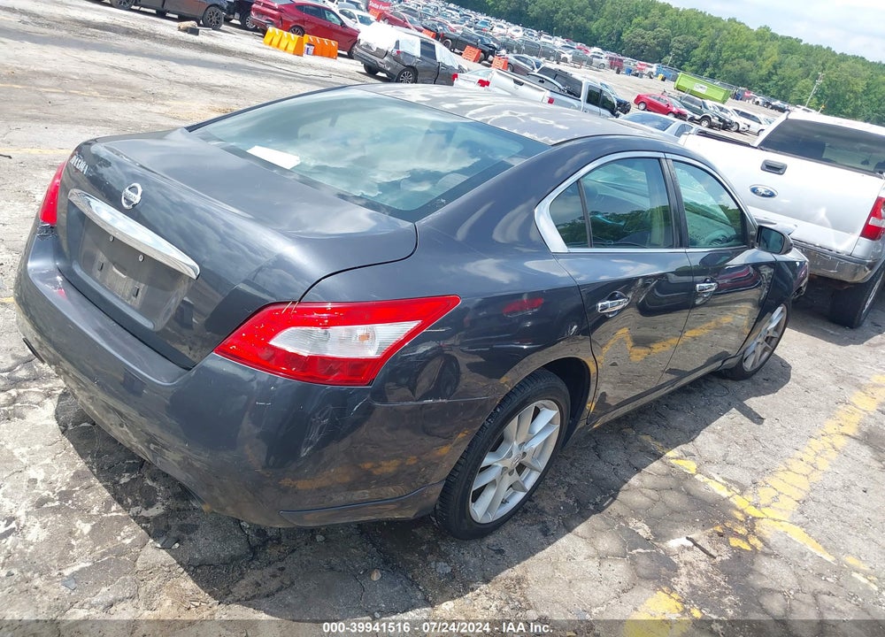 2009 NISSAN MAXIMA 3.5 S VIN: 1N4AA51E99C827909