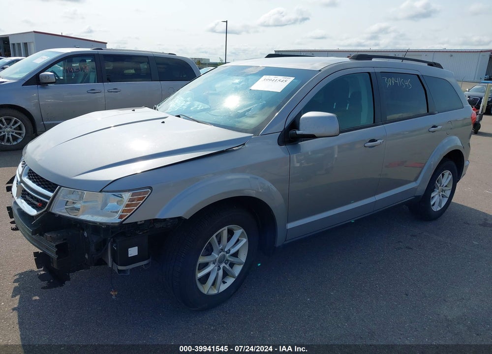 2015 DODGE JOURNEY SXT VIN: 3C4PDCBG0FT566153