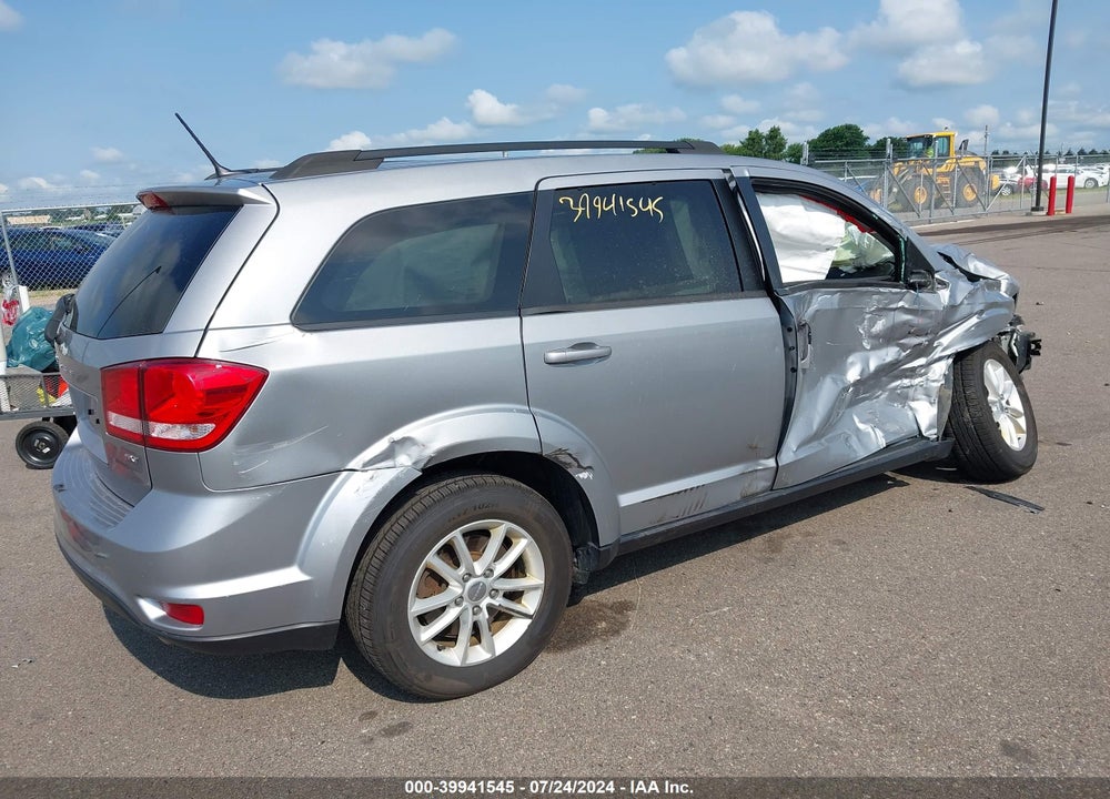 2015 DODGE JOURNEY SXT VIN: 3C4PDCBG0FT566153
