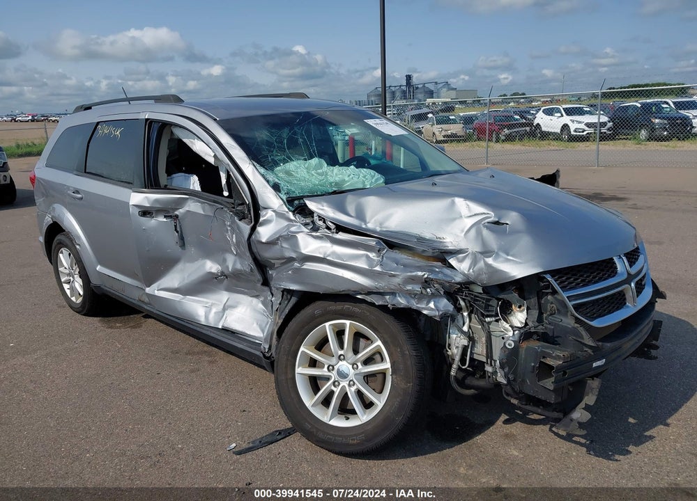 2015 DODGE JOURNEY SXT VIN: 3C4PDCBG0FT566153