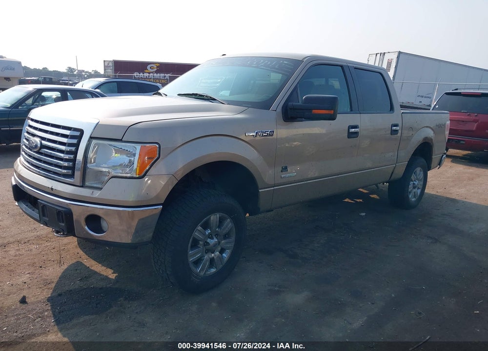 2011 FORD F-150 XLT VIN: 1FTFW1ET3BFC92101