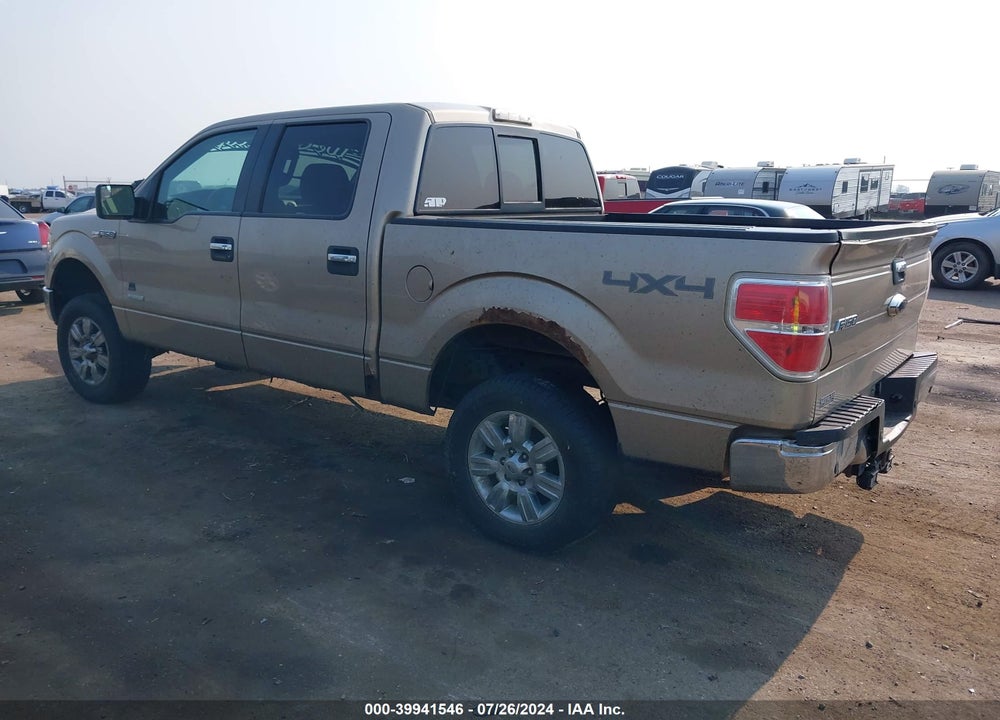 2011 FORD F-150 XLT VIN: 1FTFW1ET3BFC92101
