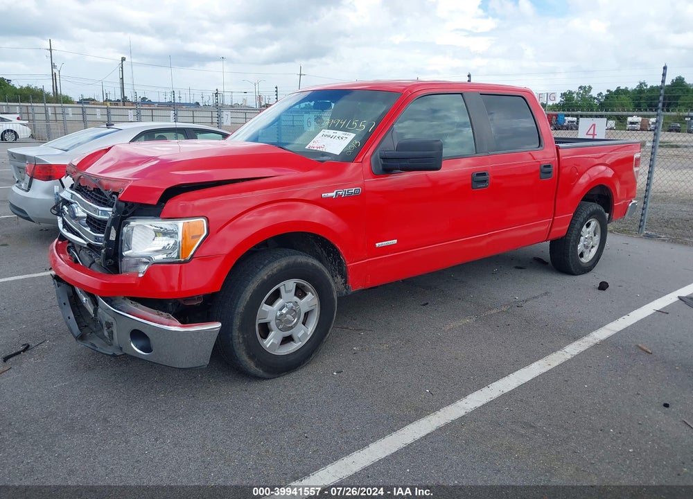 2013 FORD F-150 XLT VIN: 1FTFW1CT5DKD09879