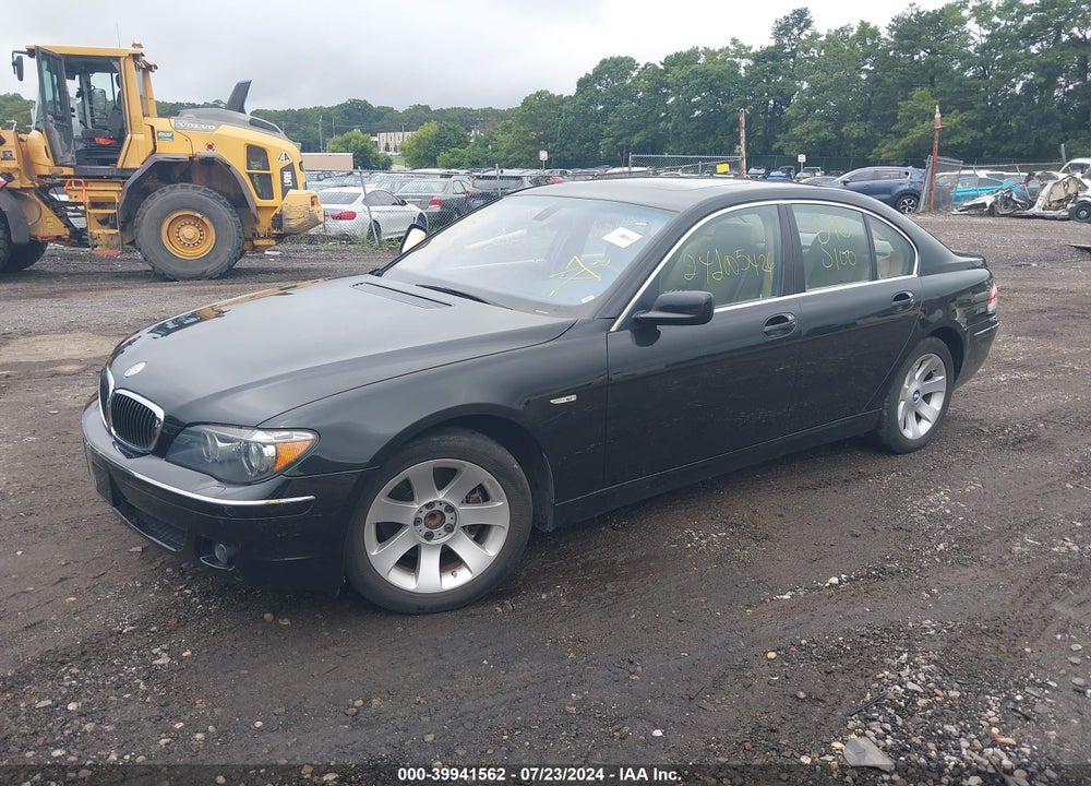 2007 BMW 750I VIN: WBAHL83577DT08301