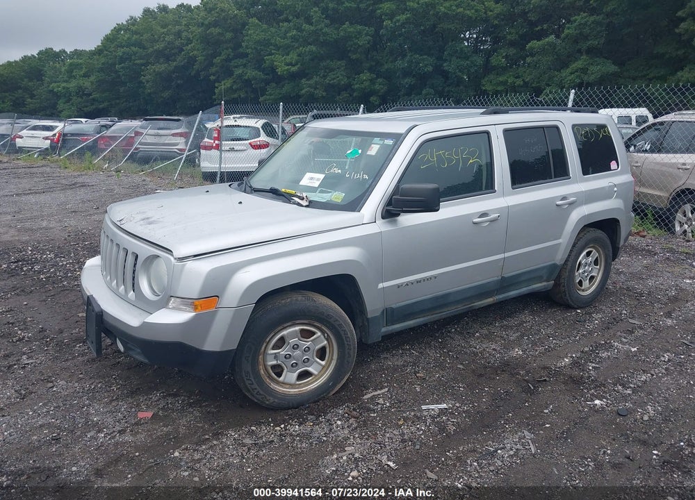 2011 JEEP PATRIOT VIN: 1J4NT1GA7BD270849