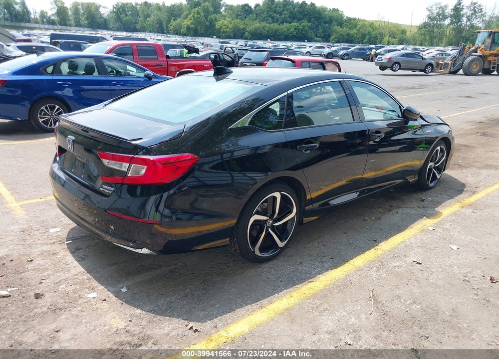 2022 HONDA ACCORD HYBRID SPORT VIN: 1HGCV3F27NA044055