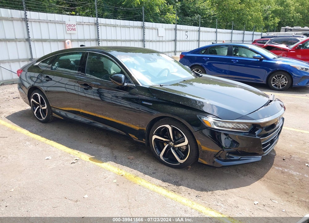 2022 HONDA ACCORD HYBRID SPORT VIN: 1HGCV3F27NA044055