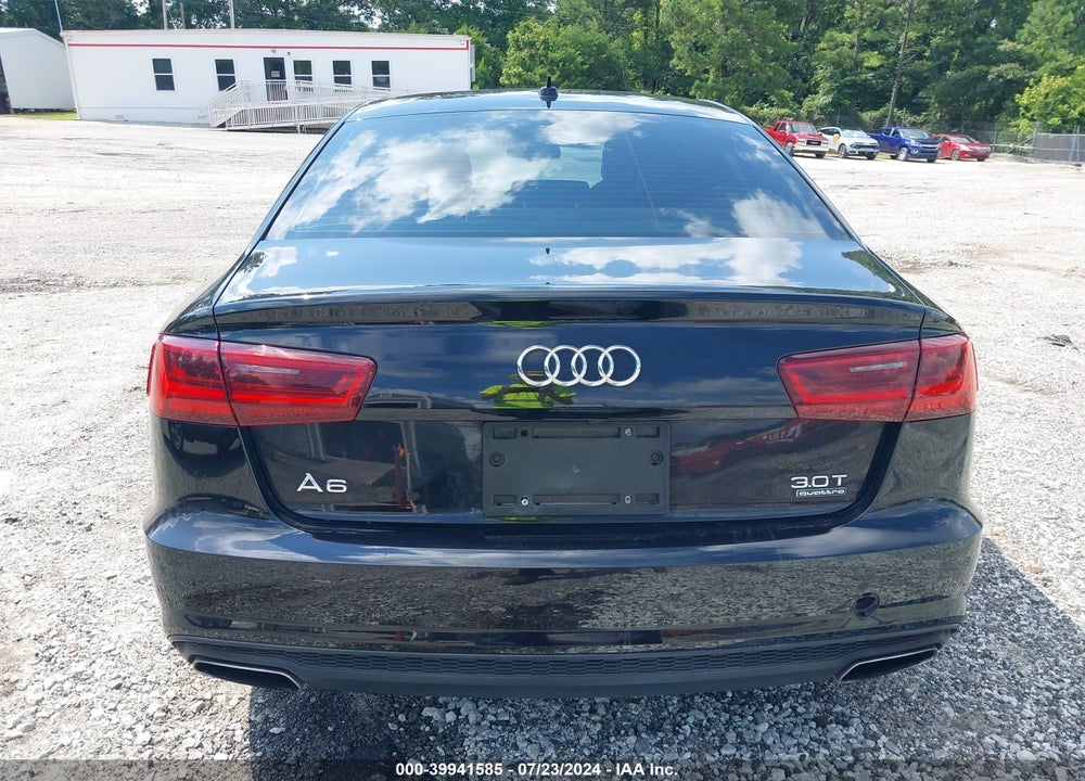 2016 AUDI A6 3.0T PREMIUM PLUS VIN: WAUHGAFC3GN125574