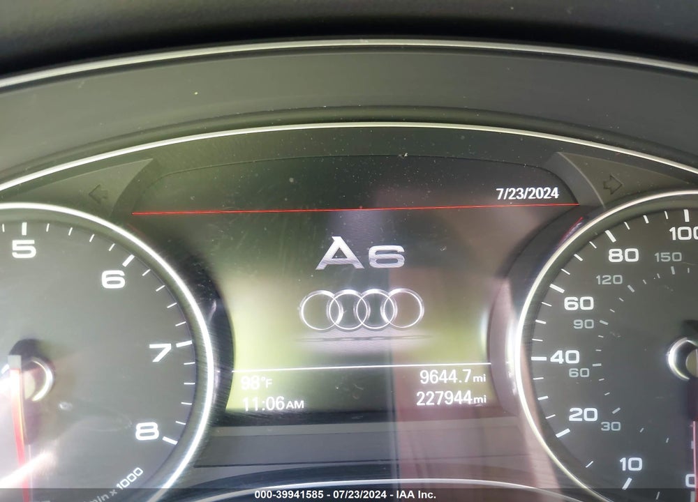 2016 AUDI A6 3.0T PREMIUM PLUS VIN: WAUHGAFC3GN125574