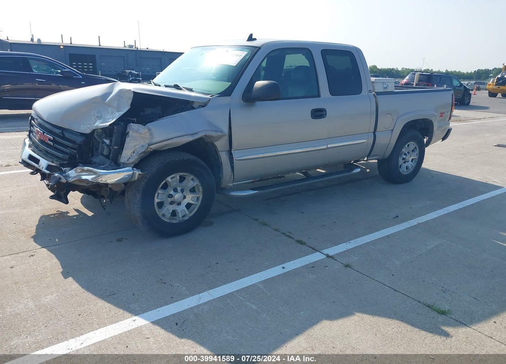 2006 GMC SIERRA 1500 SLE2 VIN: 1GTEK19T26Z122642