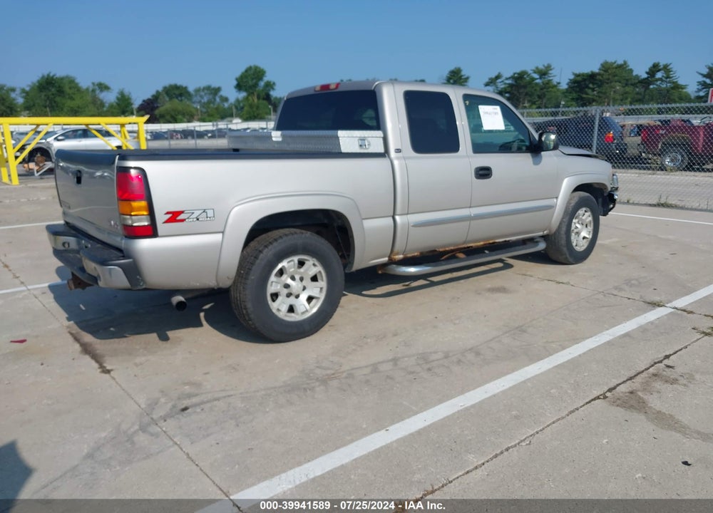 2006 GMC SIERRA 1500 SLE2 VIN: 1GTEK19T26Z122642