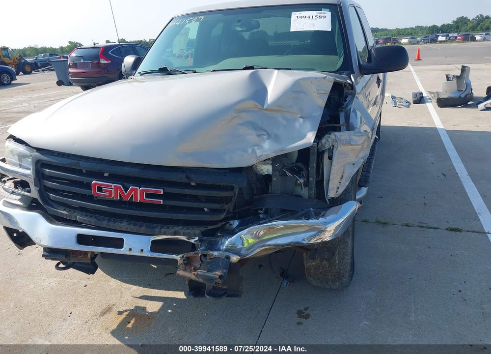 2006 GMC SIERRA 1500 SLE2 VIN: 1GTEK19T26Z122642