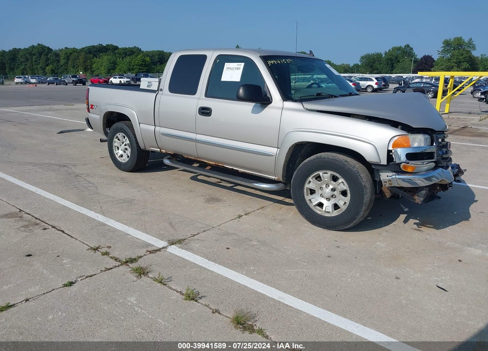 2006 GMC SIERRA 1500 SLE2 VIN: 1GTEK19T26Z122642