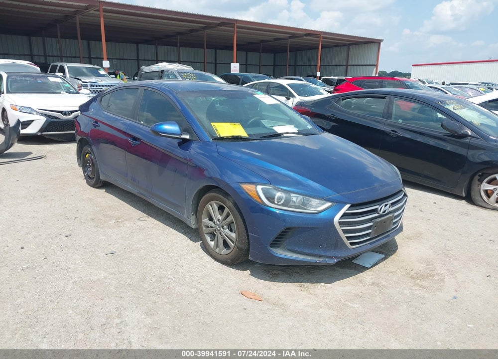 2017 HYUNDAI ELANTRA SE VIN: 5NPD84LF6HH114424