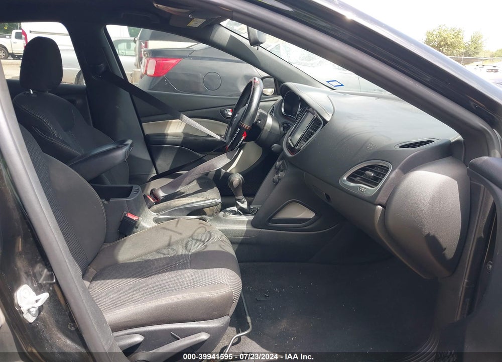 2015 DODGE DART SXT VIN: 1C3CDFBBXFD374799