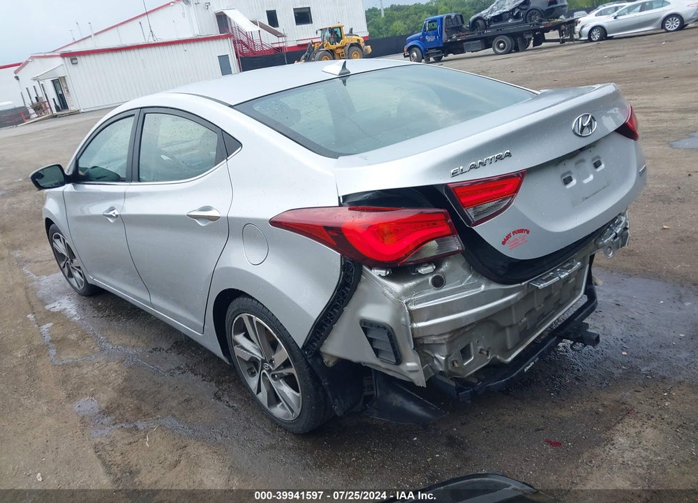 2014 HYUNDAI ELANTRA LIMITED VIN: 5NPDH4AE3EH510896