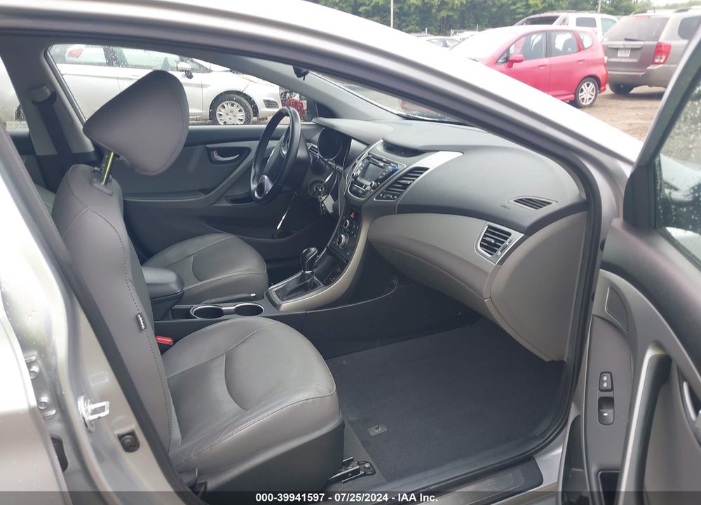 2014 HYUNDAI ELANTRA LIMITED VIN: 5NPDH4AE3EH510896