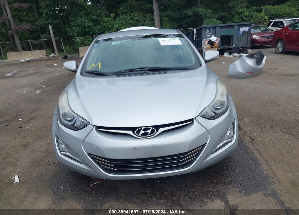 2014 HYUNDAI ELANTRA LIMITED VIN: 5NPDH4AE3EH510896