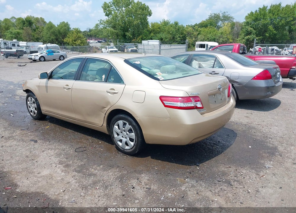 2011 TOYOTA CAMRY LE VIN: 4T1BF3EK3BU655831