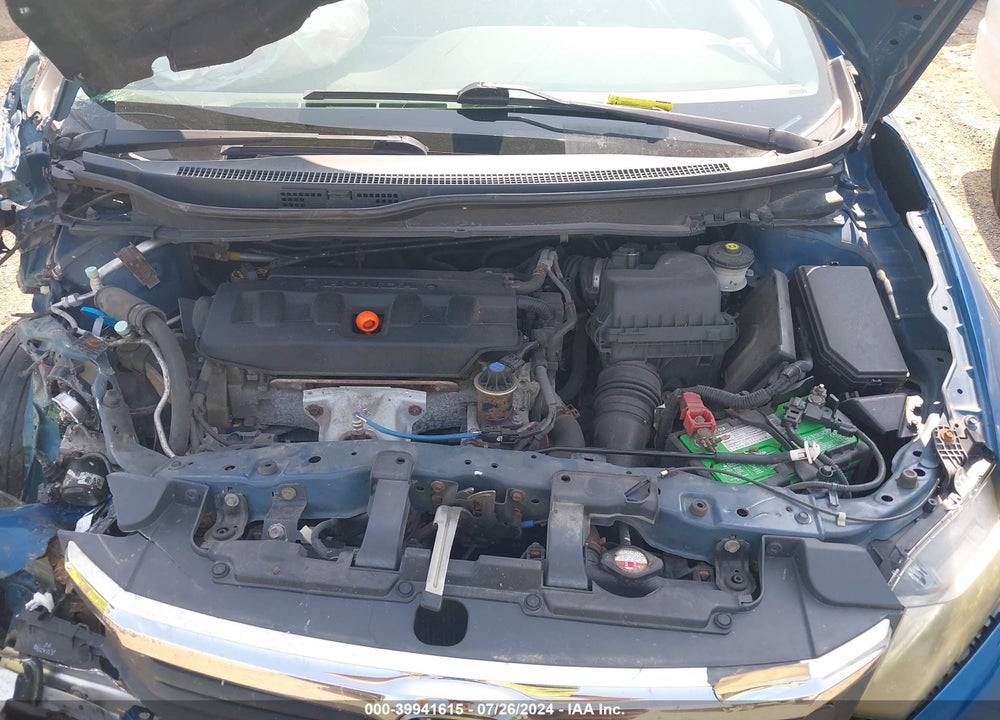 2012 HONDA CIVIC LX VIN: 2HGFB2F5XCH547488