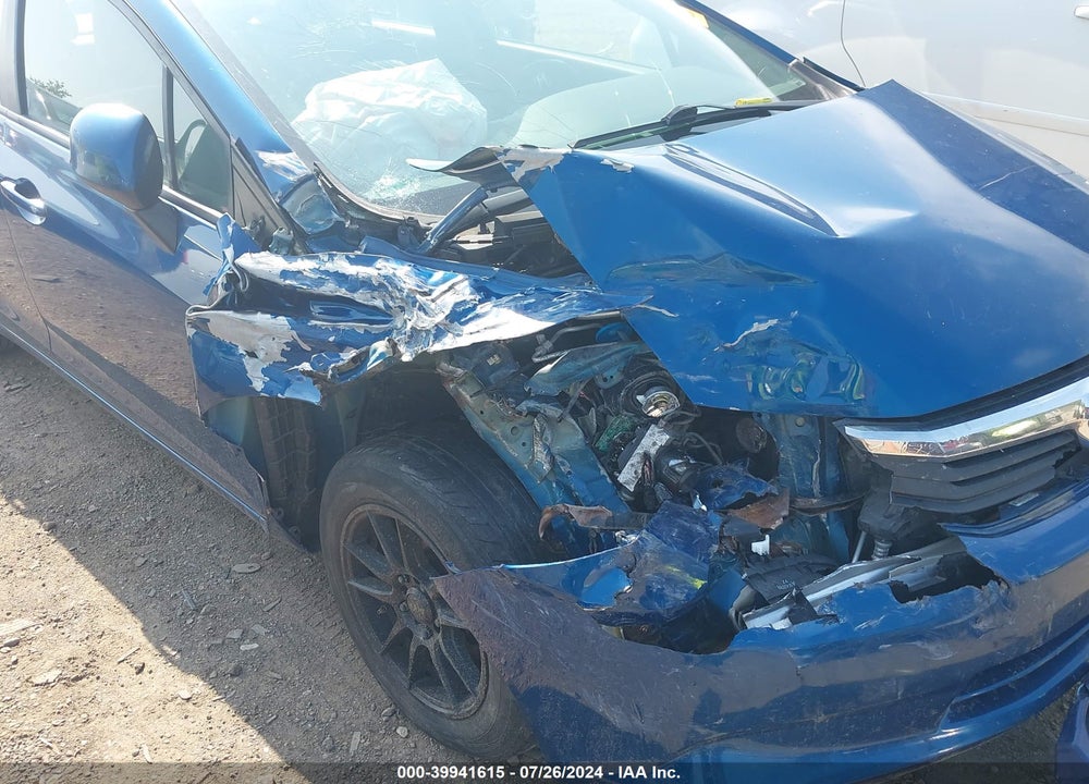 2012 HONDA CIVIC LX VIN: 2HGFB2F5XCH547488